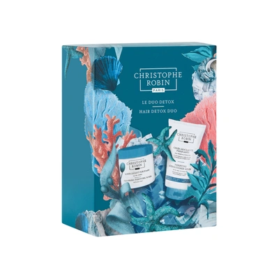 Christophe Robin Hair Detox Duo Scrub And Conditioner Set In Default Title