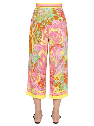 Shop Dolce & Gabbana 60s Print Pants In Multicolour
