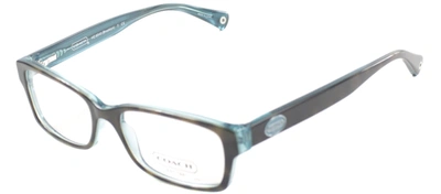 Shop Coach Brooklyn Hc 6040 5116 52mm Mens Rectangle Eyeglasses 52mm In Brown