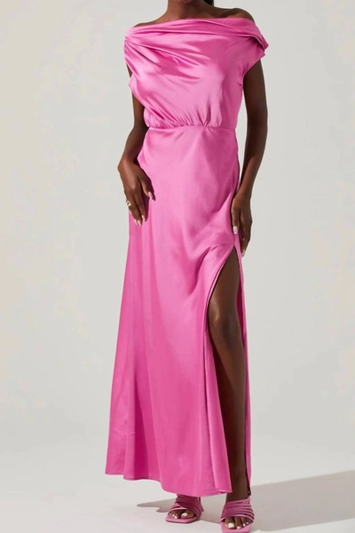 Shop Astr Monroe Maxi Dress In Pink