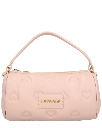 Shop Love Moschino Shoulder Bag In Pink