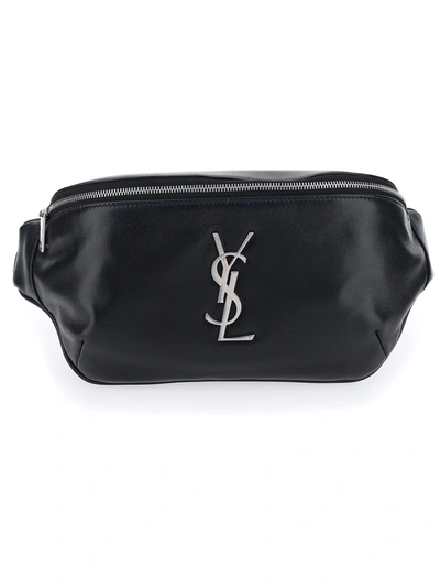 Saint Laurent Ysl Belt Bag in Black