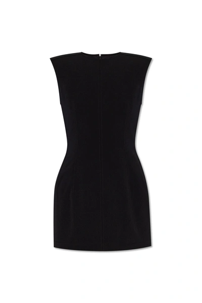 Shop Acne Studios Mini Sleeveless Dress In Black