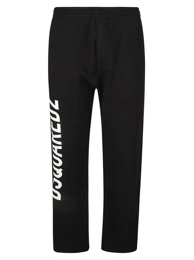 Shop Dsquared2 Logo Print Gym Track Pants In 900