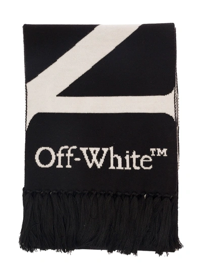 Shop Off-white No Offence Reversible Knit Sc Black Ivor