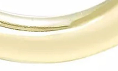 A & M 14k Yellow Gold Tube Hoop Earrings In Gold