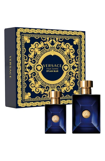 Shop Versace Dylan Blue Pour Homme Eau De Toilette 2-piece Gift Set $158 Value