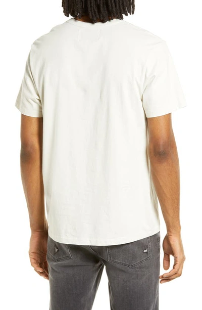 Frame Logo Cotton T-shirt In Blanc