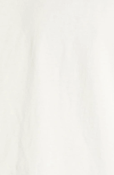 Frame Logo Cotton T-shirt In Blanc