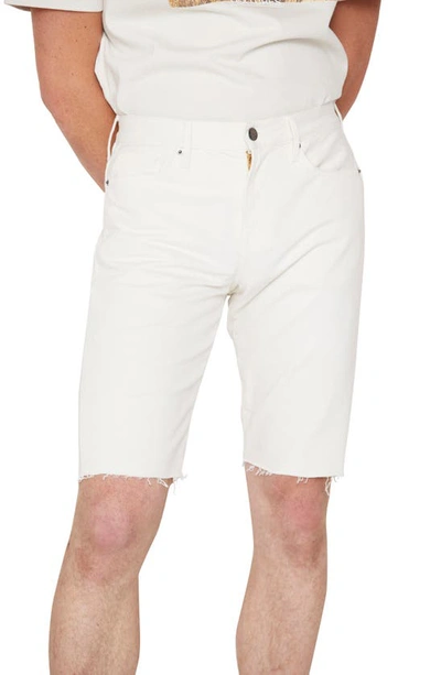 Frame Cotton Regular Fit Sweat Shorts In Au Natural Grind