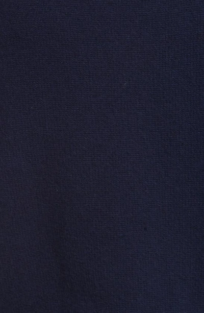 Frame Cashmere Crewneck Sweater In Navy
