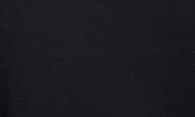 Frame Duo Fold Long Sleeve Cotton T-shirt In Noir