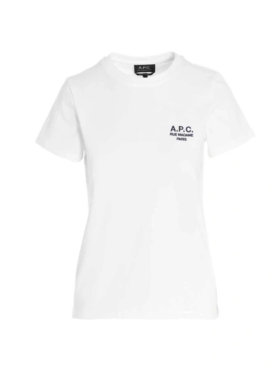 Shop Apc Denise T-shirt White