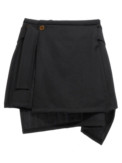 Shop Vivienne Westwood Meghan Skirts Black