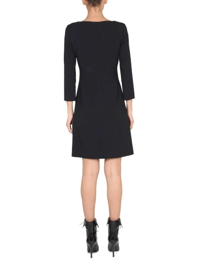 Shop Boutique Moschino Cady Dress In Black