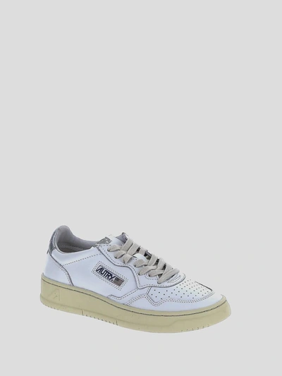 Shop Autry Sneakers In <p> White Sneakers In Leather