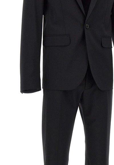 Shop Dsquared2 "tokyo Suit" Cool Wool Suit In Black