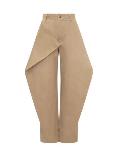 Shop Jw Anderson J.w. Anderson Kite Trousers In Flax