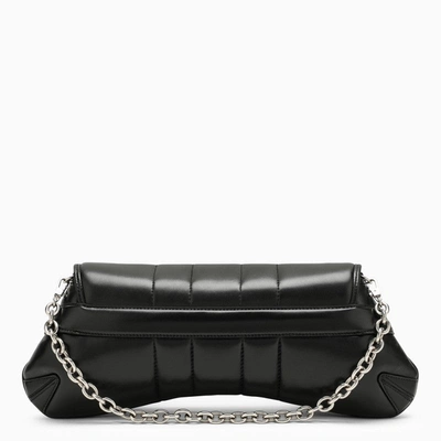 Shop Gucci Horsebit Chain Medium Black Bag Women