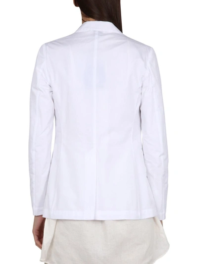 Shop Aspesi V-neck Jacket In White