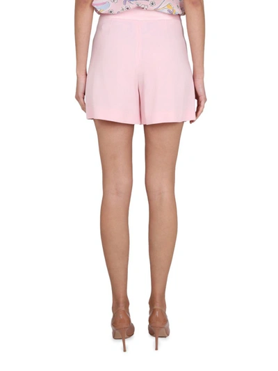 Shop Boutique Moschino "sport Chic" Shorts In Pink