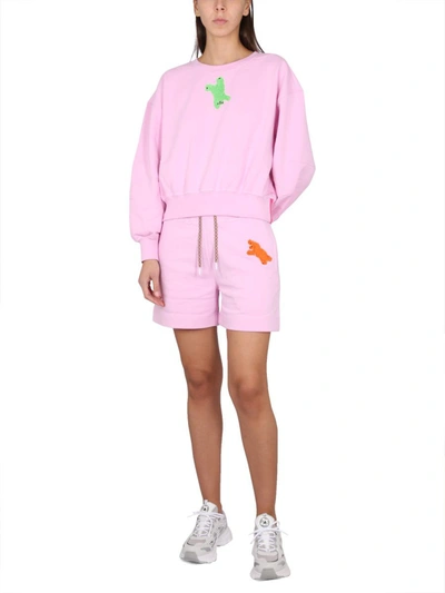Shop Canada Goose X Paola Pivi Canada Goose Muskoka Shorts In Pink