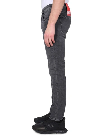 Shop Diesel D-strukt Jeans In Black