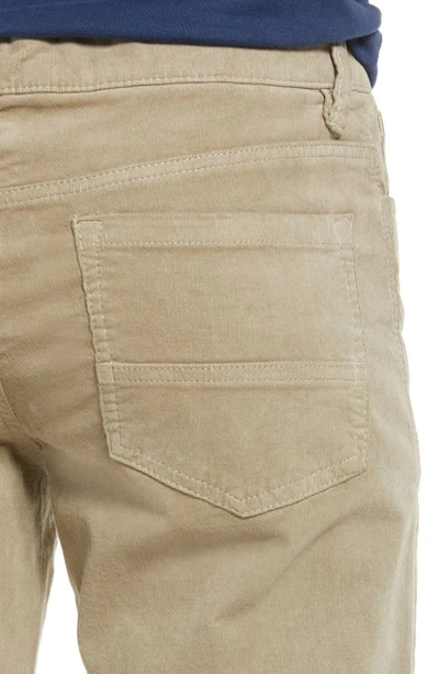 Shop Vintage 1946 Stretch Corduroy Five Pocket Pants In Dusty Silver