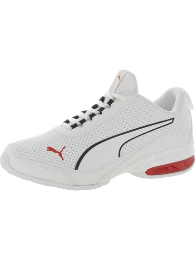 Shop Puma Viz Runner Mens Performance Lifestyle Basketball Shoes In White