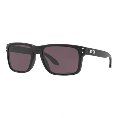 Shop Oakley Men's Holbrook 9102-e8 Prizm Grey Black Frame Sunglasses