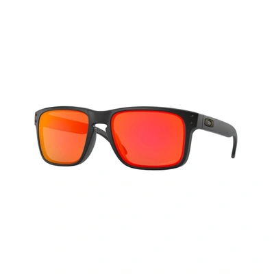 Shop Oakley Men's Holbrook Xl 9102-e2 Prizm Ruby Black Frame Sunglasses