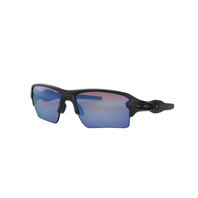 Shop Oakley Men's Flak 2.0 Xl 9188-58 Polarized Deep Water Lens Sunglasses In Black