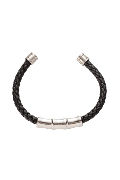 Eye Candy La Mateo Cuff Bracelet In Black