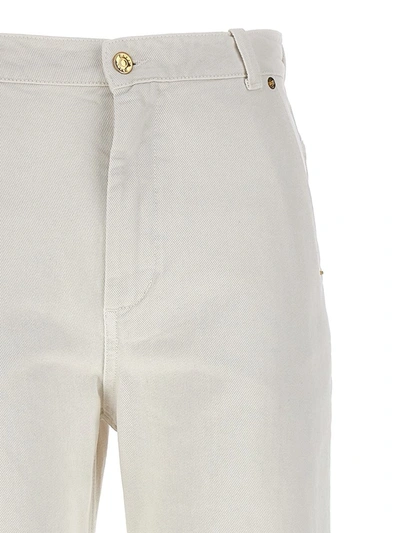 Shop Bally Straight Jeans In White