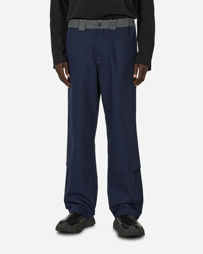 Shop Gr10k Replicated Klopman Pants Navy In Blue