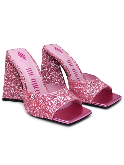 Shop Attico The  Devon Sandal In Pink Polyethylene-terephthalate Blend