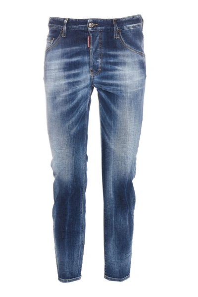 Shop Dsquared2 Skater Jean Jeans In Blu