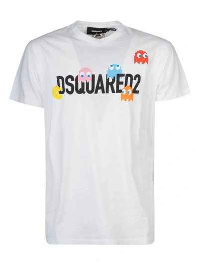 Shop Dsquared2 Pac-man Cigarette Fit T-shirt