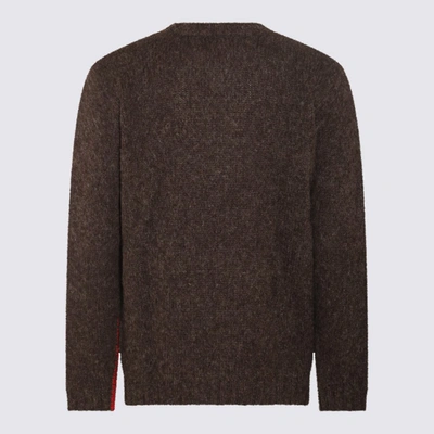 Shop A.p.c. X Jw Anderson Brown Wool Sweater