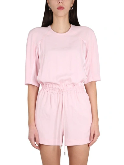 Shop Boutique Moschino Sport Chic Jumpsuit In Pink
