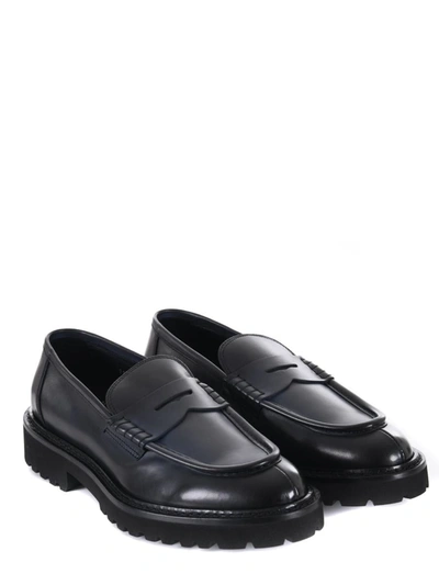 Doucal's Doucals Moccasins In Blue