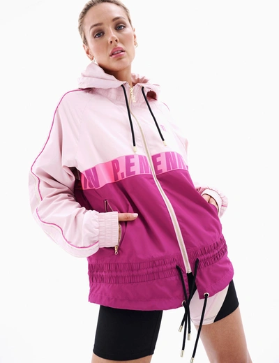 Shop P.e Nation Man Down Jacket In Pink