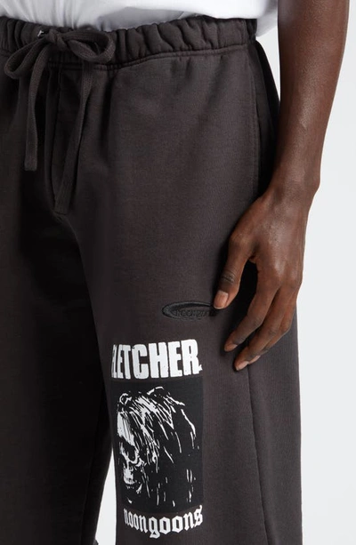 Shop Noon Goons X Christian Fletcher Surfers Logo Graphic Joggers In Black