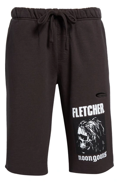 Shop Noon Goons X Christian Fletcher Surfers Logo Graphic Joggers In Black