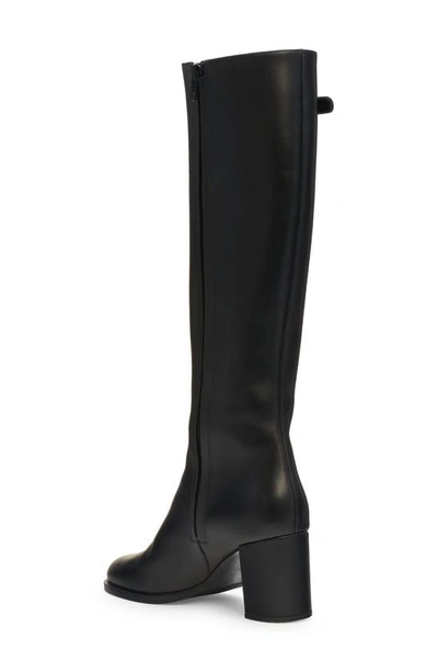 Valentino Garavani Vlogo Signature Calfskin Boot 70mm Woman Black 38.5