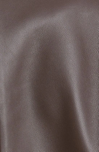 Zimmermann Luminosity Leather Biker Jacket In Espresso