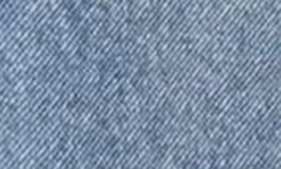 Shop Edikted Faded Low Rise Rigid Carpenter Jeans In Light-blue