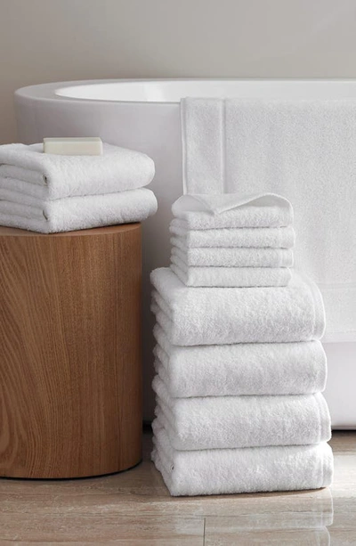 Shop Frette Simple Border Bath Essentials In White
