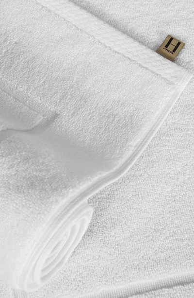 Shop Frette H By  Simple Border Bath Essentials In White