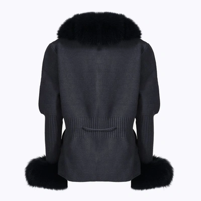 Wanan Touch Jacket Andò Black With Fur